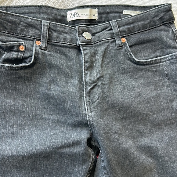 Black Zara Jeans size 6, The Skinny - Picture 2 of 6